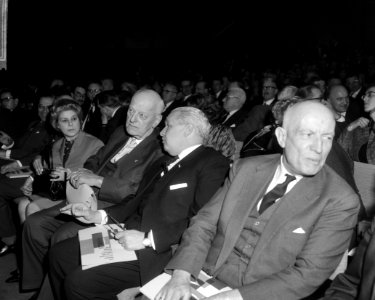Congres Partij van de Arbeid , de heren Jonkman van Van Thiel, Bestanddeelnr 917-5045