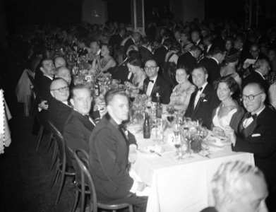 Congres zee assuradeuren Den Haag , hoofdtafel, Bestanddeelnr 906-7167