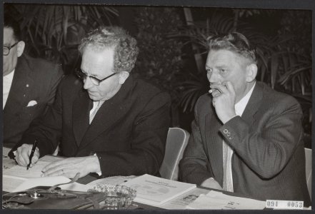Congressen, vakbewegingen, voorzitters, Wingerden C. W van, Bestanddeelnr 094-0053