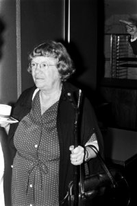 Congres Wereldraad van Kerken in Utrecht, antropologe Margaret Mead, Bestanddeelnr 925-8084