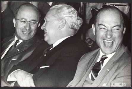 Congressen, politieke partijen, politici, Cals, Jo, Bestanddeelnr 091-0965