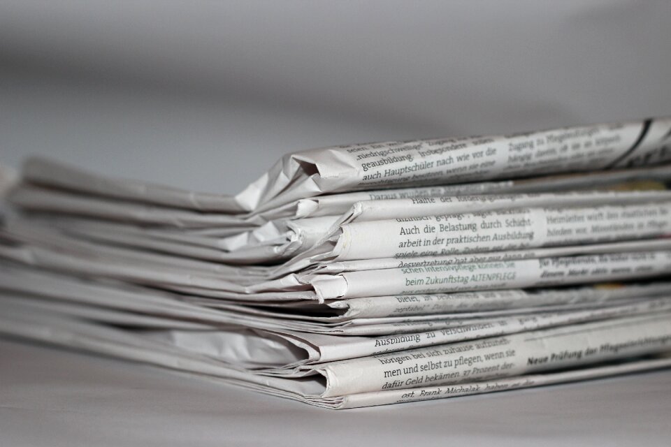 Information background presse journalist