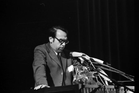 Congres Wereldraad van Kerken in Utrecht, dr Moltmann, Bestanddeelnr 925-8071
