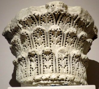 Column capital, Byzantine, Dayton Art Institute photo