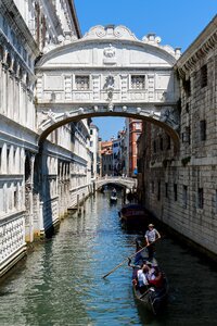 Gondola water italian photo