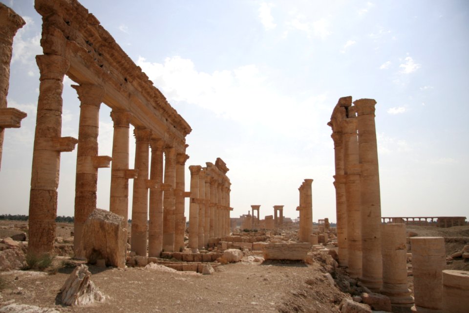 Columns and Tetrapylon, Palmyra