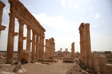 Columns and Tetrapylon, Palmyra