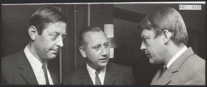 Congressen, partijen, gesprekken, Beekmans J.A.p., D.66, Lookeren Campagne H.J. , Bestanddeelnr 091-1175