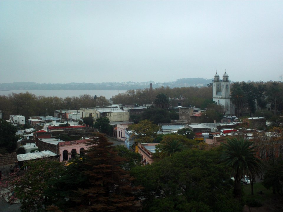 Colonia view from lighthouse