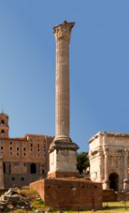 Colonna di Foca Forum Romanum Rome photo