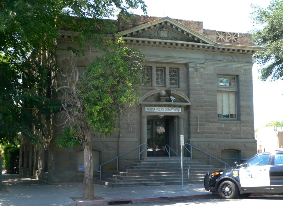 Colusa, California police department from SE 1