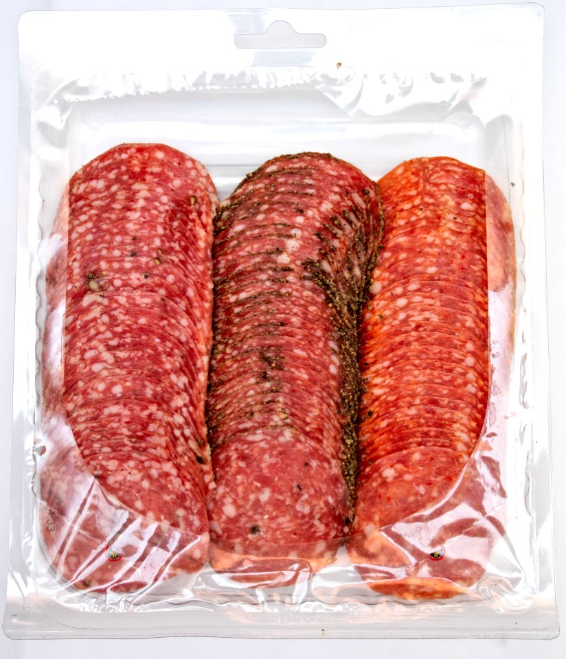 Columbus Craft Meats Charcuterie Trio combination open