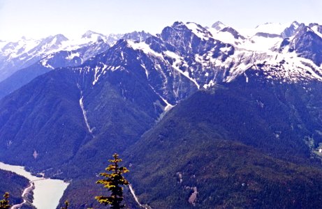 Colonial Peak seen from Sourdough Mountain photo