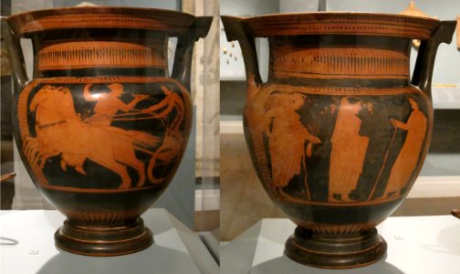 Column Krater, attributed to the Orestes Painter, HAA photo