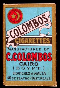 Colombus cigarettes pack, pic4