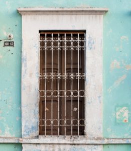 Colonial Window in Valencia city