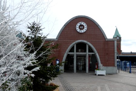 Colmar, ĉefstacidomo, okcidenta enirejo, 1