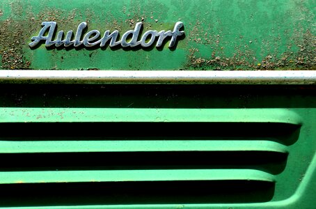 Weathered oldtimer agriculture