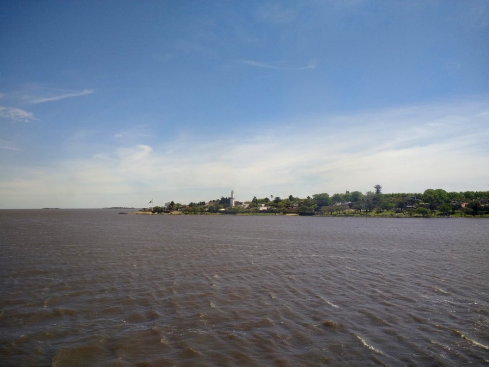 Colonia del Sacramento from the river