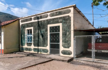 Colonial House Facade in San Juan Bautísta