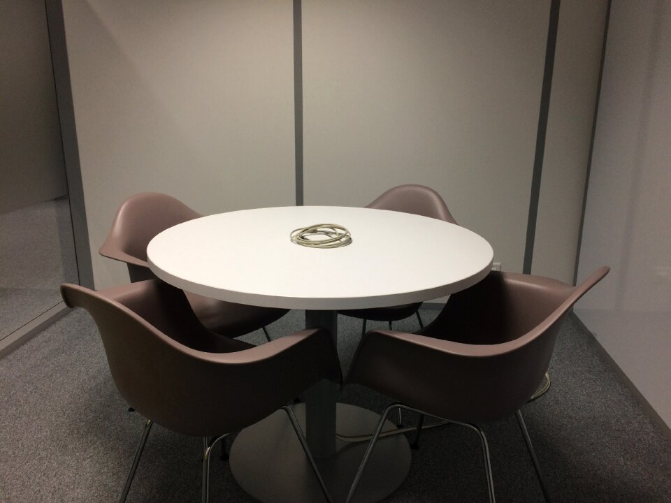 Chairs round table meeting