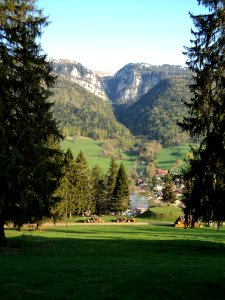 Combe Grède von oberhalb Villeret