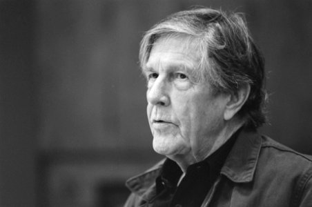 Componist John Cage , kop, Bestanddeelnr 934-3585