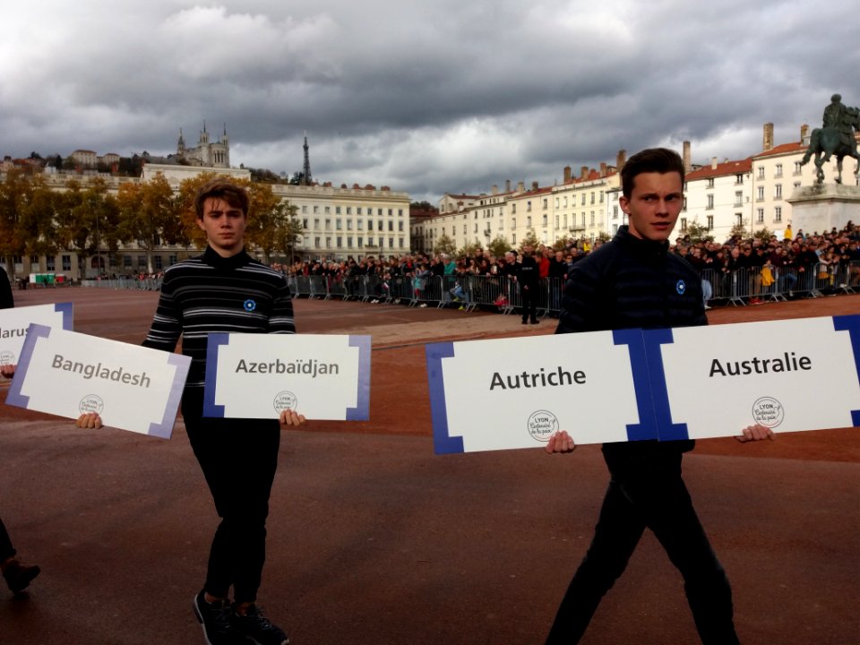 Commémorations du 11 novembre 1918, Lyon, 2018 - 22
