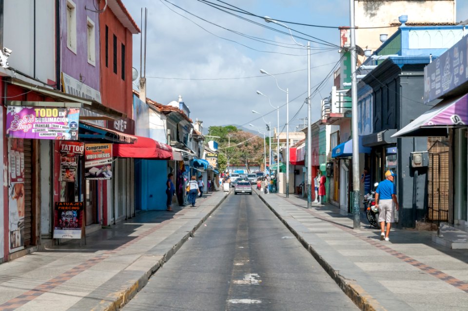 Comercial Street in Juan Griego