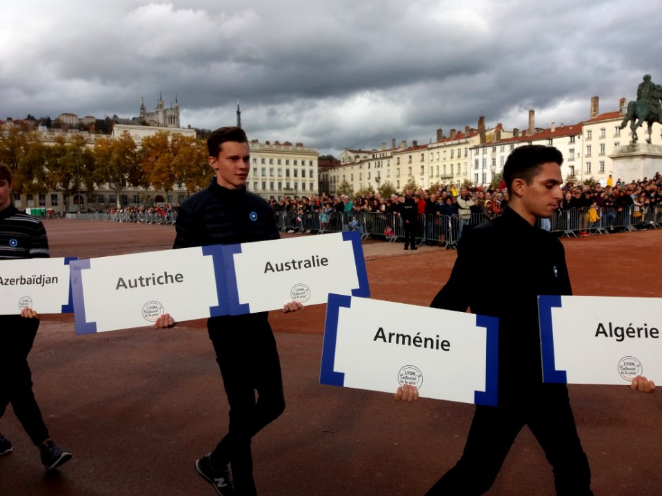 Commémorations du 11 novembre 1918, Lyon, 2018 - 21