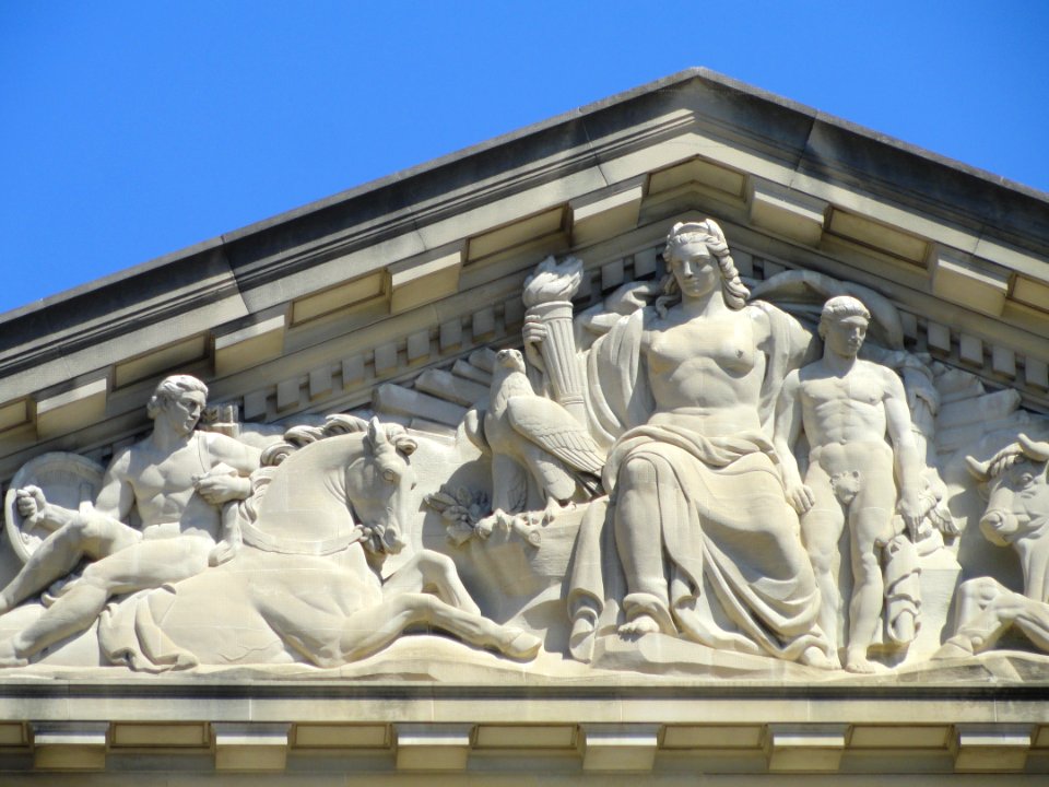 Columbia by Edgar Walter - Andrew W. Mellon Auditorium, Washington, DC - DSC08486