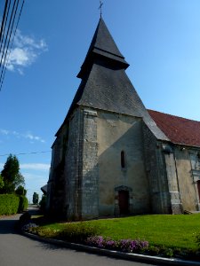 Combon (Eure, Fr) église Notre-Dame, la tour