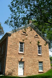 Commander's House - Fort Douglas, Utah - west end view - 25 August 2012