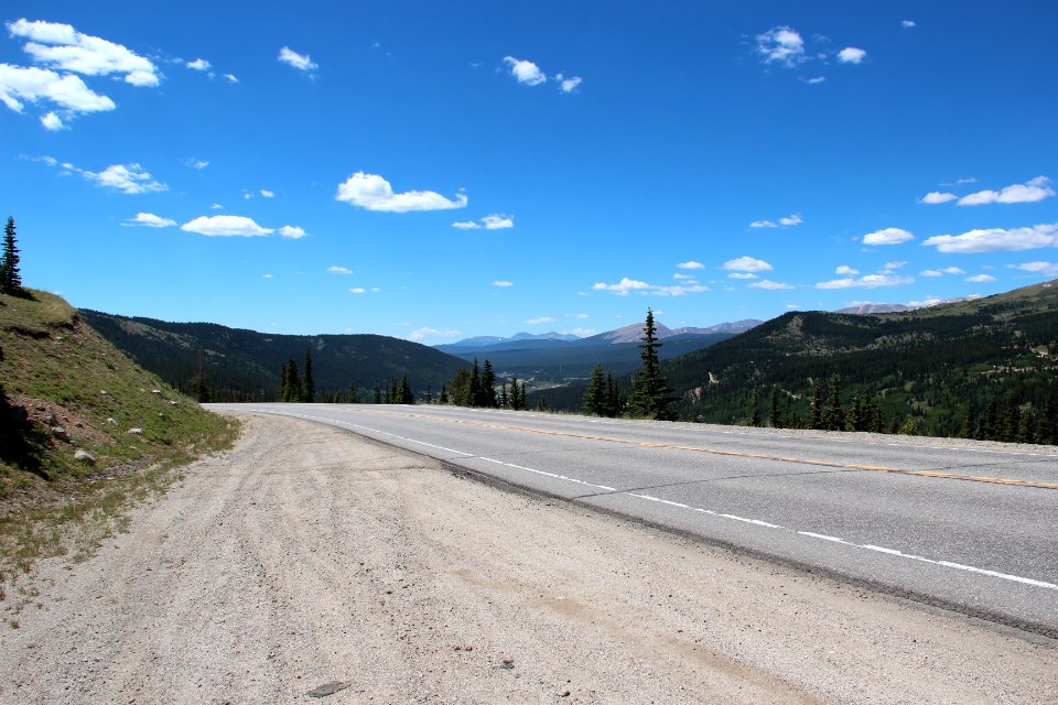 Colorado State Highway 9 near Hoosier Pass, July 2016