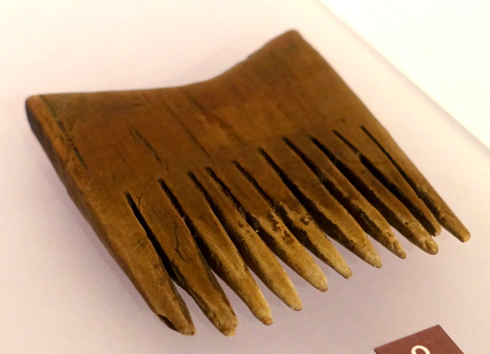 Comb, Pu Peo, Ha Giang, 1965, wood - Vietnamese Women's Museum - Hanoi, Vietnam - DSC03981