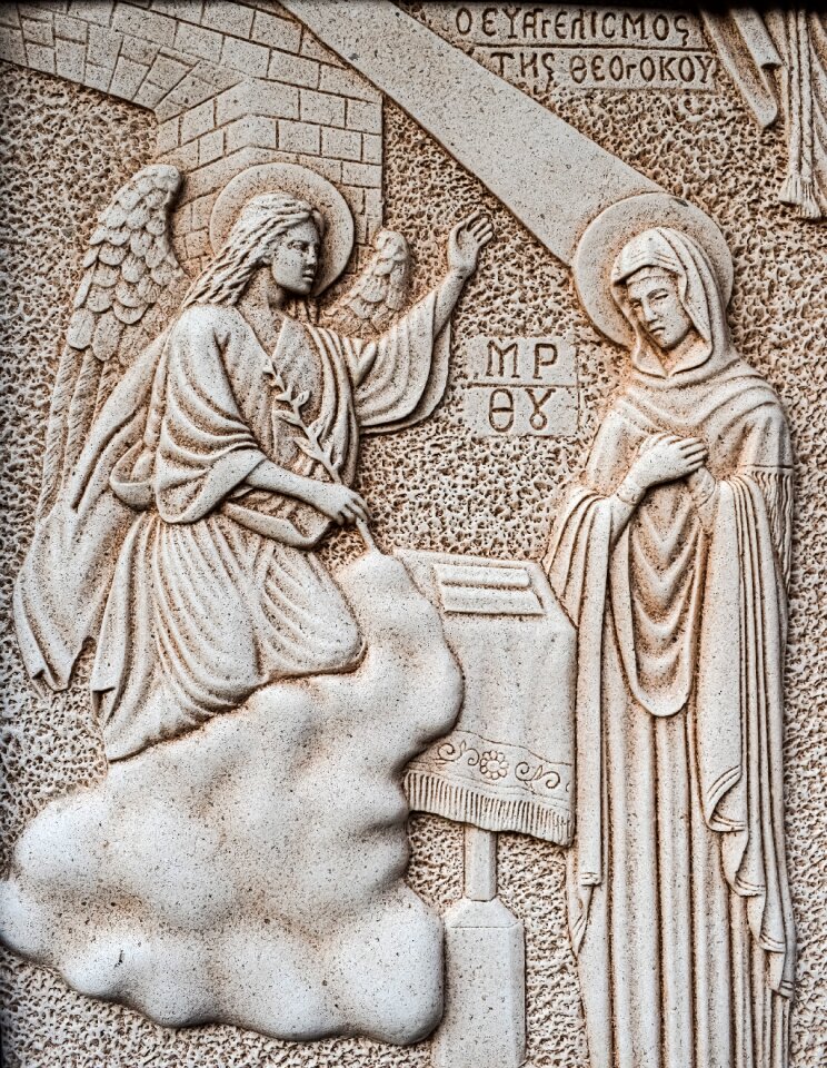 Angel wall church