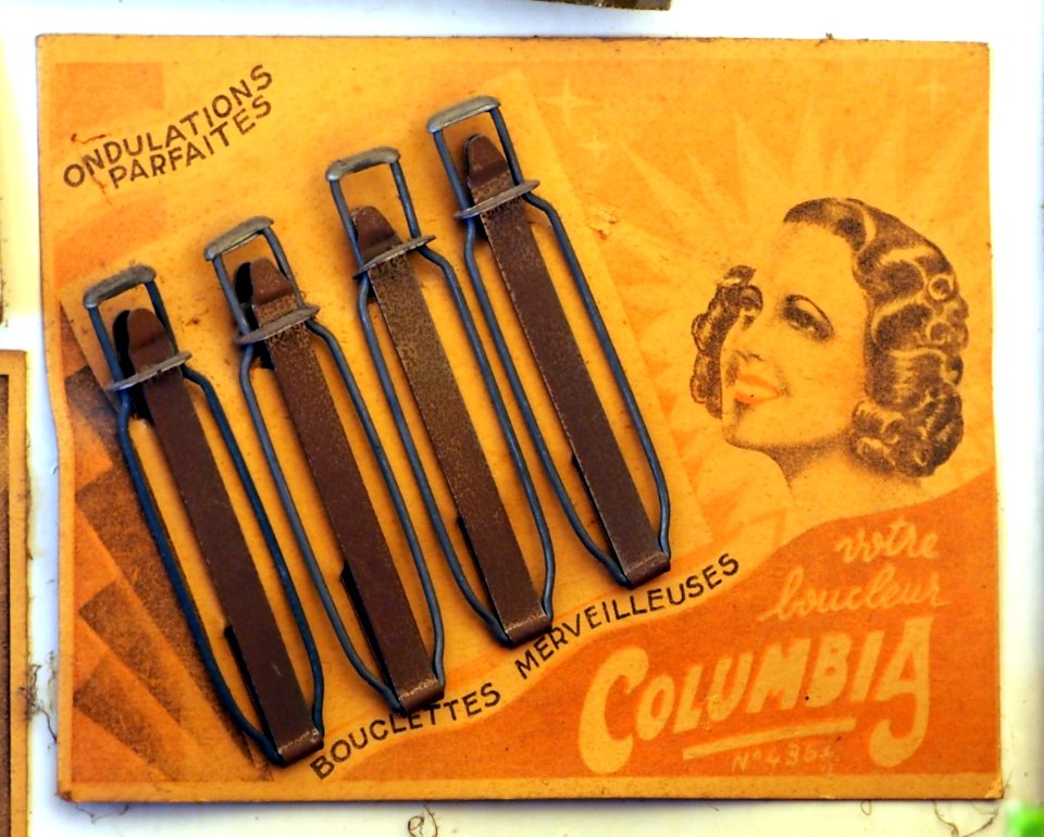 Columbia bouclettes haarspelden