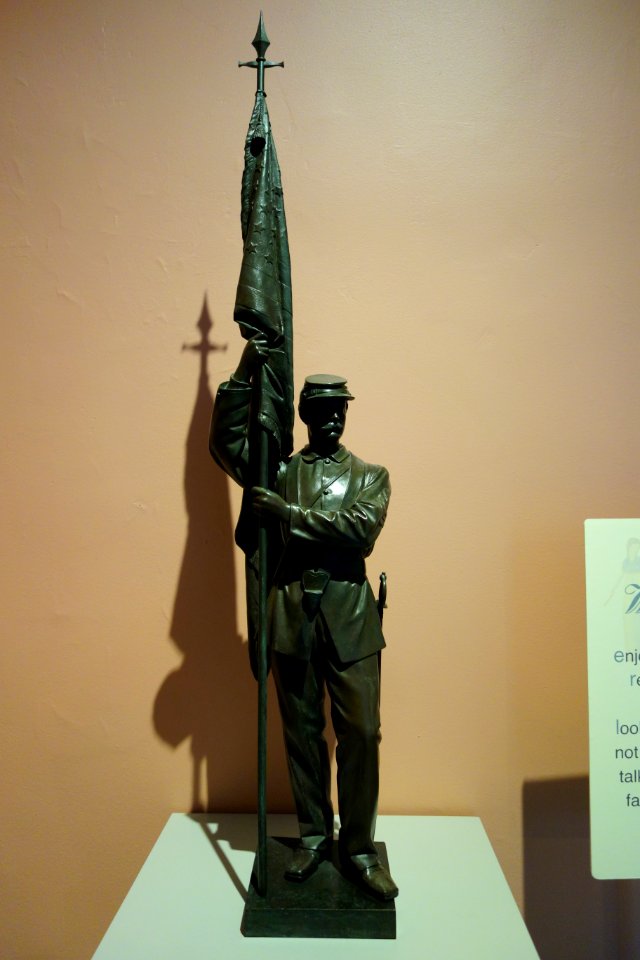 Color Bearer by Launt Thompson, c. 1872 - Albany Institute of History and Art - DSC07960