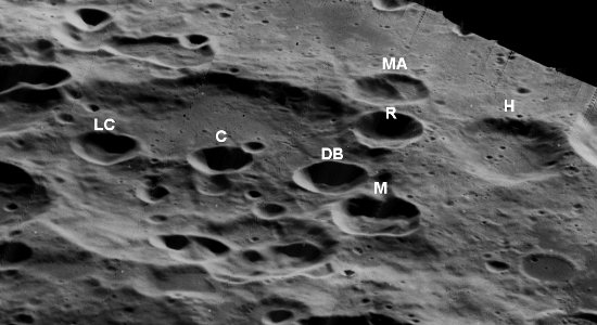 Columbia astronaut craters labeled 5026 h1