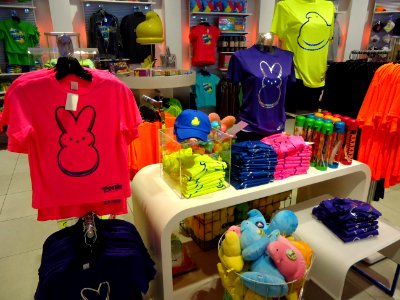 Colorful clothing for sale in a store in Maryland