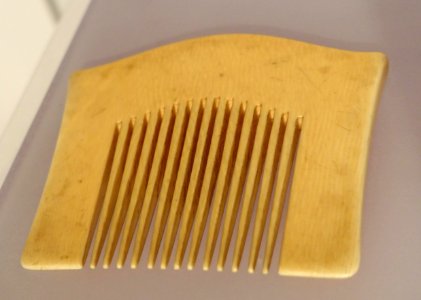 Comb, Muong, Hoa Binh, 1975, ivory - Vietnamese Women's Museum - Hanoi, Vietnam - DSC03977