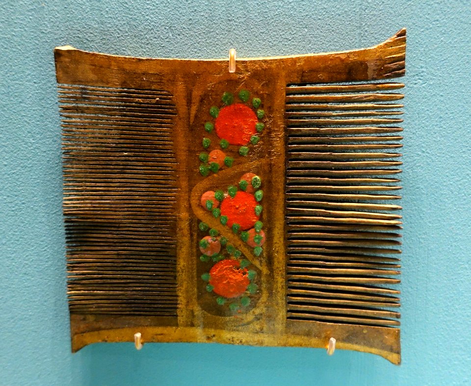 Comb, Samarkand, Uzbekistan - Etnografiska museet - Stockholm, Sweden - DSC00926