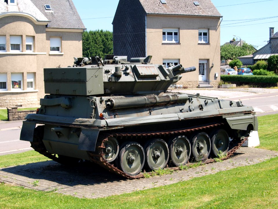 Combat Vehicle Reconnaissance (Tracked) Scorpion near Arlon, coordinates 49.687063,5.784379 p1