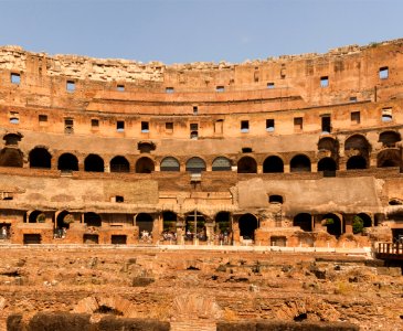 Colosseo curve, Rome, Italy