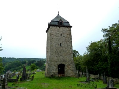 Comblain-au-Pont-tour de l'ancienne église Saint-Martin (4)