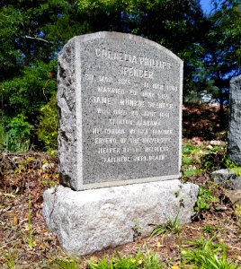 Cornelia Phillips Spencer gravestone