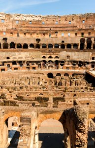 Colosseum largeur Rome Italy photo