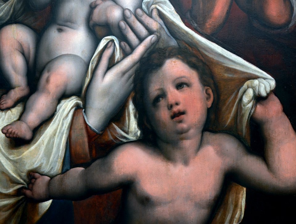 Cornelis van Cleve Holy Family Groeningemuseum 01052015 1