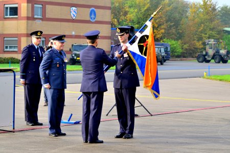 Commando overdracht 323 Squadron