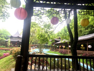 Corridor in Guangming Butterfly Valley